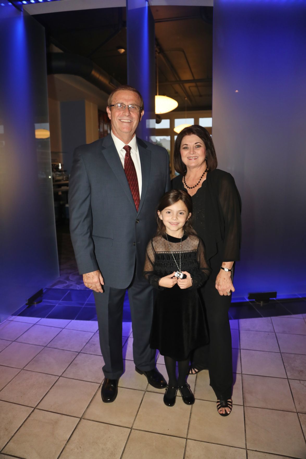Stephen Thetford, Adalee Rhods, Janet Thetford